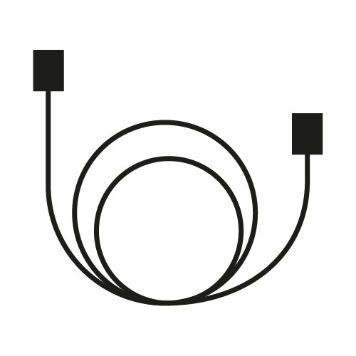EXTENSION CABLE 0.5m