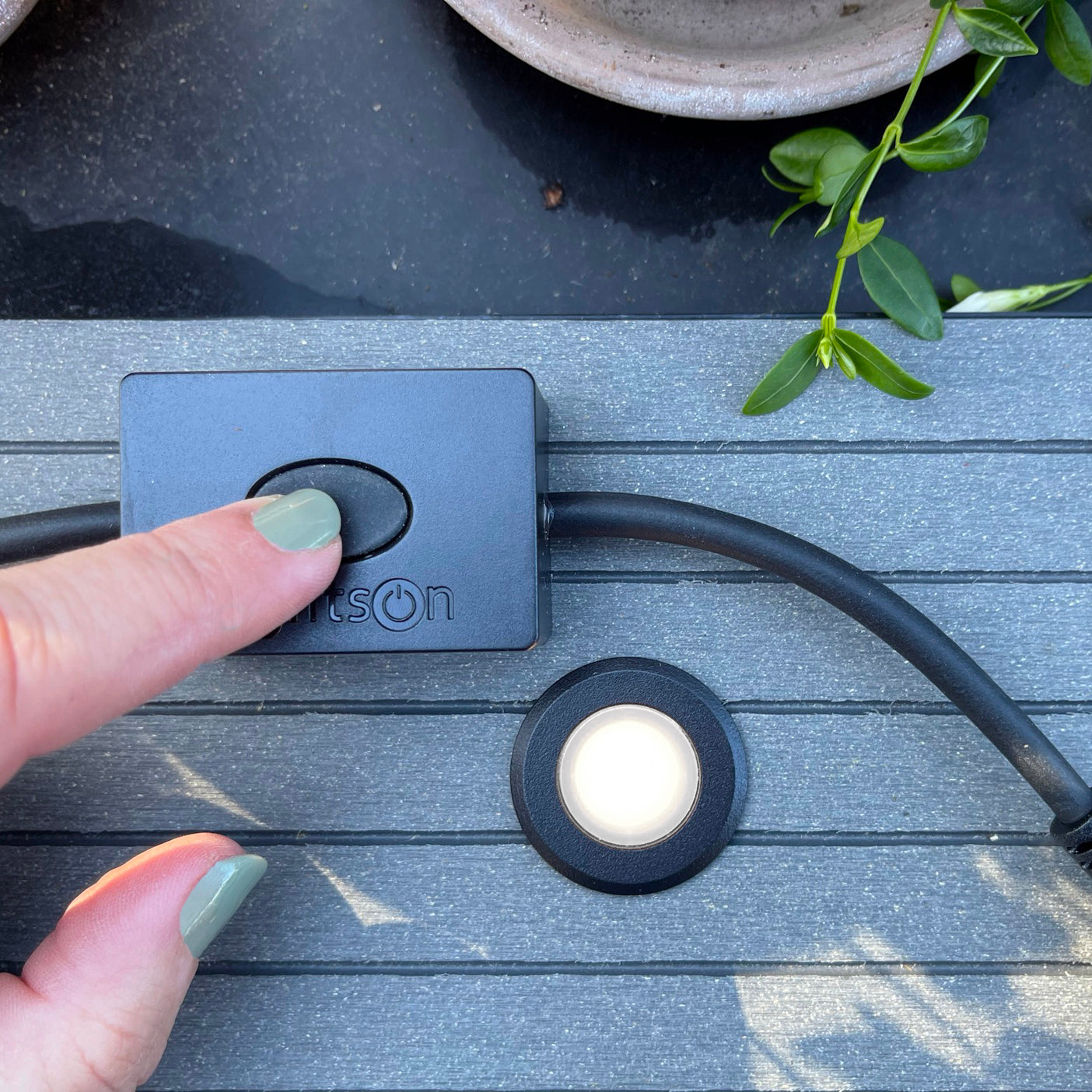 ORION x 1 decklight (svart)