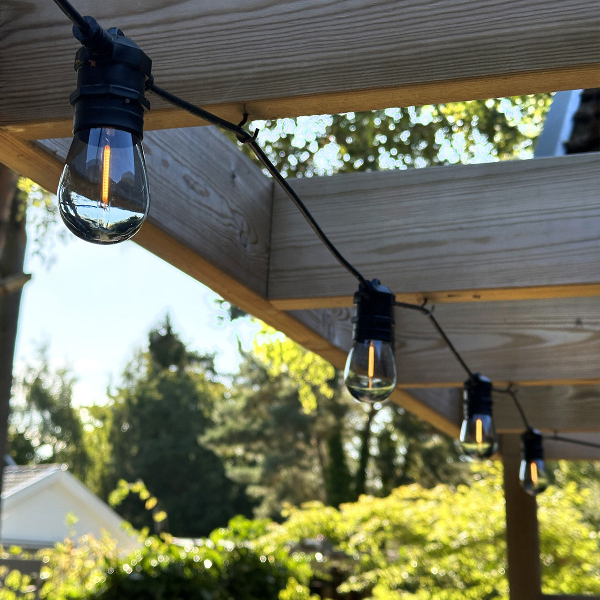 COSY START festoon lights (smoke)
