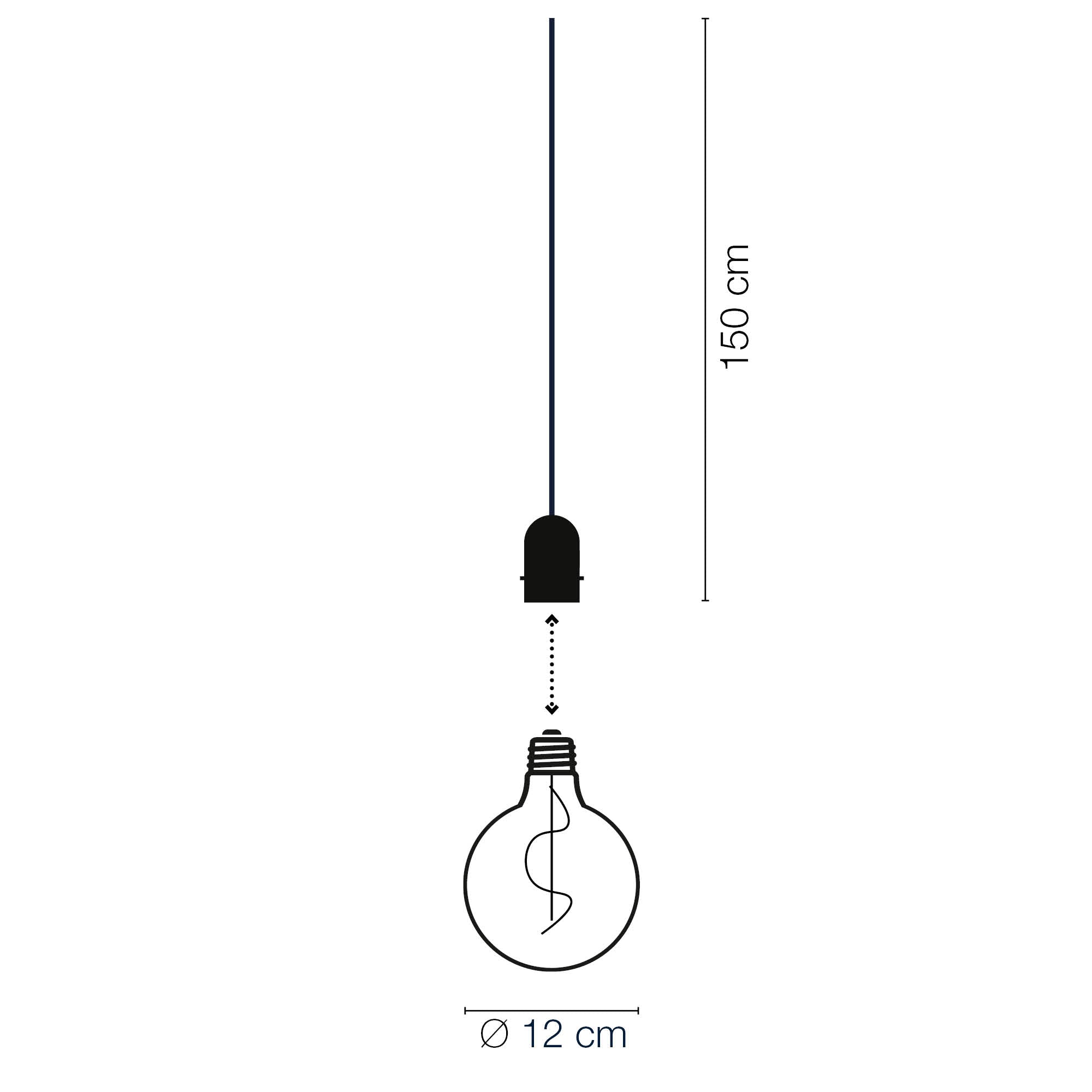 PENNY pendant (warm white)