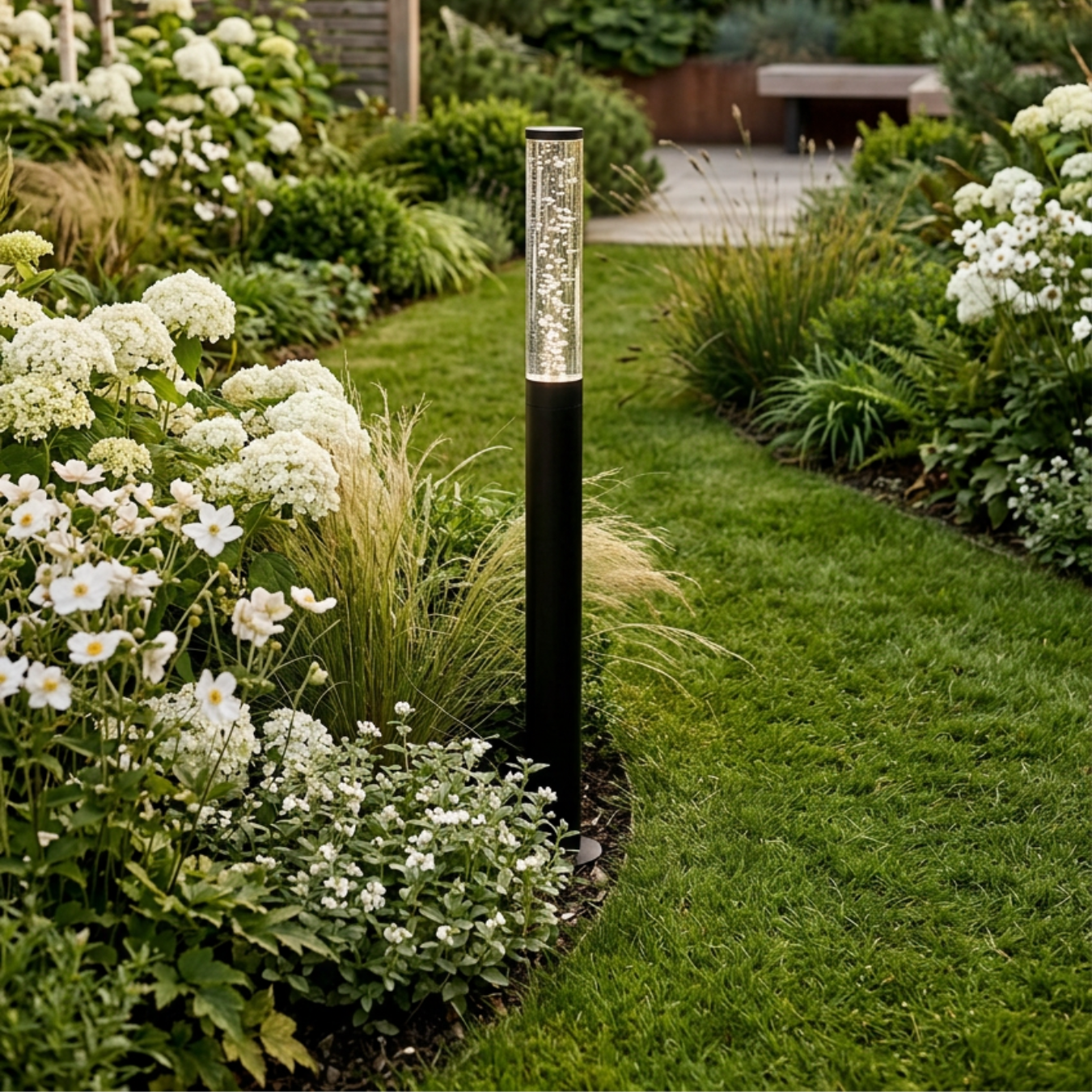 Pollux lightson environ whiteflowers