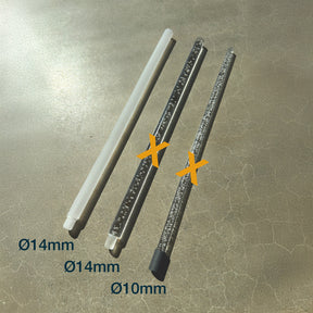 GLASTOPP Stix frostad ø14mm
